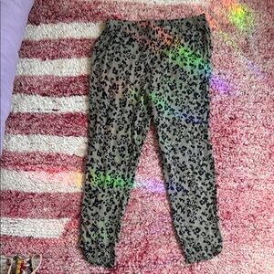 Leopard Print Women’s Trousers